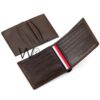 Tommy Hilfiger Wallet Brown Patterned H Men | Watches Prime