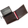 Tommy Hilfiger Wallet Brown Patterned H Men | Watches Prime