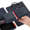 Tommy Hilfiger Wallet Blue For Men Authentic | Watches Prime Tommy Hilfiger Wallet Blue For Men Authentic | Watches Prime