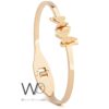 rose gold bracelet for women stainless steel with two butterflies
