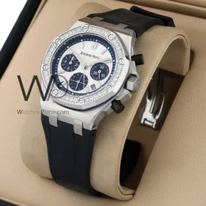 audemars piguet rubber strap watch for women