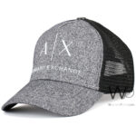 Armani Exchange AX Trucker Mesh Gray Cap | Watches Prime Armani Exchange AX Trucker Mesh Gray Cap | Watches Prime