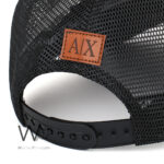 Armani Exchange AX Trucker Mesh Gray Cap | Watches Prime Armani Exchange AX Trucker Mesh Gray Cap | Watches Prime