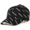 balenciaga gucci baseball cap black color cotton hat for men