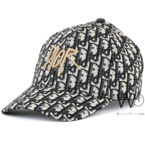 christian dior baseball cap black color cotton mens hat