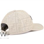 Fendi Roma Baseball Beige Cap | Watches Prime