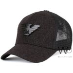 Giorgio Armani Trucker Mesh Black Gray Cap | واتشز برايم Giorgio Armani Trucker Mesh Black Gray Cap | واتشز برايم