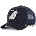 Goorin Bros Lone Wolf Trucker Blue Cap | Watches Prime