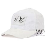 Louis Vuitton LV Baseball White Cap | واتشز برايم Louis Vuitton LV Baseball White Cap | واتشز برايم
