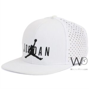 nike air jordan snapback hip hop cap white color cotton hat for men