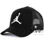 Nike Jordan Trucker Mesh Black Cap | Watches Prime