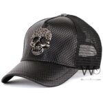 Philipp Plein PP Trucker Mesh Black Cap | Watches Prime Philipp Plein PP Trucker Mesh Black Cap | Watches Prime