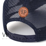 Philipp Plein PP Trucker Mesh Blue Cap | Watches Prime Philipp Plein PP Trucker Mesh Blue Cap | Watches Prime