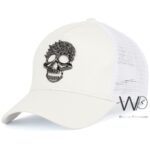 Philipp Plein PP Trucker Mesh Off white Cap | Watches Prime Philipp Plein PP Trucker Mesh Off white Cap | Watches Prime
