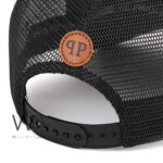 Philipp Plein PP Trucker Mesh Black Cap | Watches Prime Philipp Plein PP Trucker Mesh Black Cap | Watches Prime
