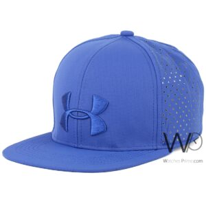 under armour snapback hip hop cap blue color cotton hat for men