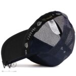 Versace Trucker Mesh Navy Blue Cap | Watches Prime