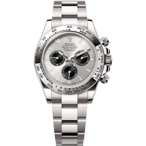 126509 0003 rolex watch oyster perpetual superlative chronometer officially certified men white dial metal silver strap automatic analog sweeping hands cosmograph daytona