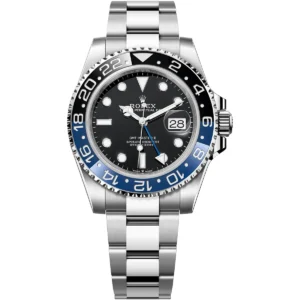 126710blnr 0003 rolex watch oyster perpetual date superlative chronometer officially certified men black dial metal silver strap automatic analog gmt master ii