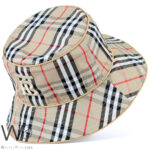 Burberry Beige Bucket Hat - Check | Watches Prime