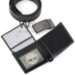 Black Timberland Wallet Belt For Men Buckle Gift Set | Watches Prime Black Timberland Wallet Belt For Men Buckle Gift Set | Watches Prime
