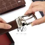 Brown Tommy Hilfiger Leather Wallet Brown Belt For Men Gift Set | Watches Prime Brown Tommy Hilfiger Leather Wallet Brown Belt For Men Gift Set | Watches Prime