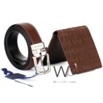 Brown Tommy Hilfiger Leather Wallet Brown Belt For Men Gift Set | Watches Prime Brown Tommy Hilfiger Leather Wallet Brown Belt For Men Gift Set | Watches Prime