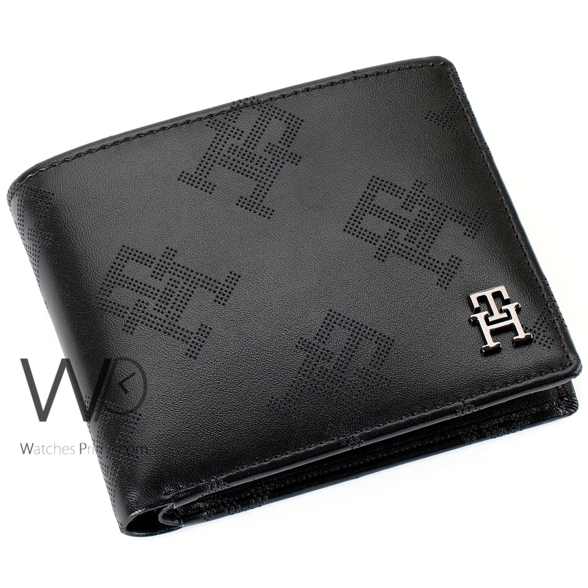 Tommy Hilfiger Wallet Men Black Genuine Leather Patterned Th | Watches Prime Tommy Hilfiger Wallet Men Black Genuine Leather Patterned Th | Watches Prime