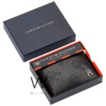Tommy Hilfiger Wallet Men Black Genuine Leather Patterned Th | Watches Prime Tommy Hilfiger Wallet Men Black Genuine Leather Patterned Th | Watches Prime