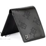 Tommy Hilfiger Wallet Men Black Genuine Leather Patterned Th | Watches Prime Tommy Hilfiger Wallet Men Black Genuine Leather Patterned Th | Watches Prime