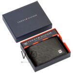 Tommy Hilfiger Wallet Men Black Genuine Leather Patterned | Watches Prime Tommy Hilfiger Wallet Men Black Genuine Leather Patterned | Watches Prime