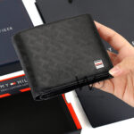 Tommy Hilfiger Wallet Men Black Genuine Leather Patterned | Watches Prime Tommy Hilfiger Wallet Men Black Genuine Leather Patterned | Watches Prime