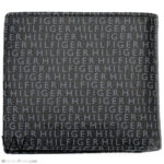 Tommy Hilfiger Wallet Men Black Genuine Leather Printed | Watches Prime