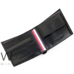 Tommy Hilfiger Wallet Men Black Genuine Leather Th Patterned | Watches Prime Tommy Hilfiger Wallet Men Black Genuine Leather Th Patterned | Watches Prime