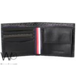 Tommy Hilfiger Wallet Men Black Genuine Leather Th Patterned | Watches Prime Tommy Hilfiger Wallet Men Black Genuine Leather Th Patterned | Watches Prime