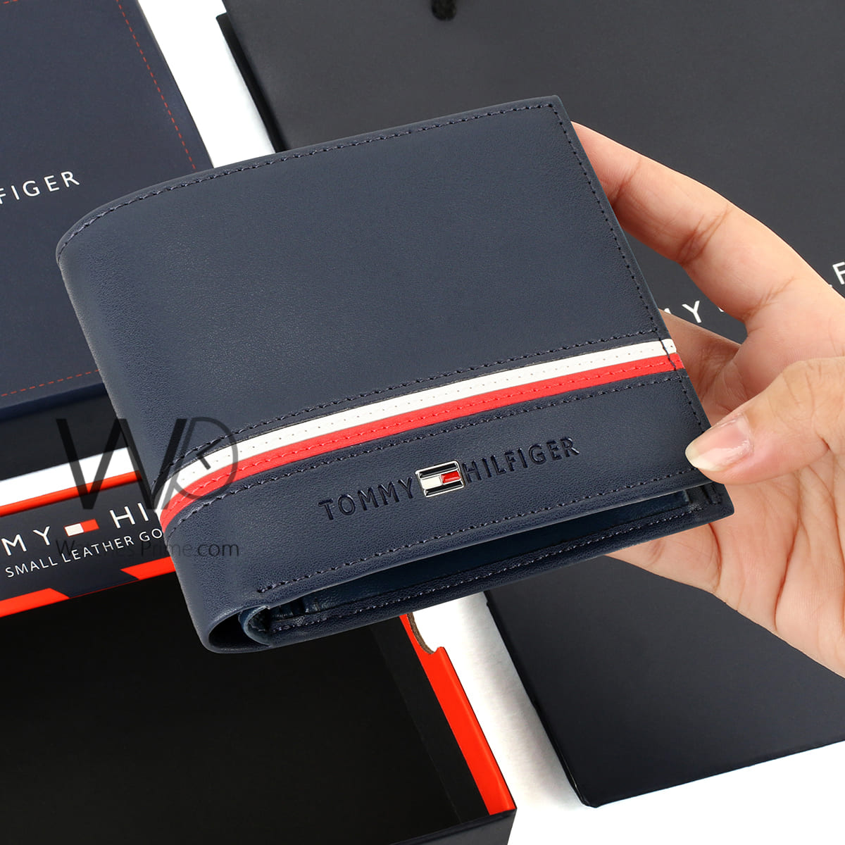 Tommy Hilfiger Wallet Men Blue Genuine Leather | Watches Prime Tommy Hilfiger Wallet Men Blue Genuine Leather | Watches Prime
