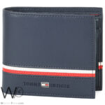 Tommy Hilfiger Wallet Men Blue Genuine Leather | Watches Prime Tommy Hilfiger Wallet Men Blue Genuine Leather | Watches Prime