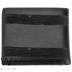 Tommy Hilfiger Wallet Men Glossy Black Genuine Leather Th | Watches Prime