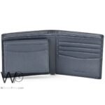 Tommy Hilfiger Wallet Men Navy Blue Genuine Leather | Watches Prime