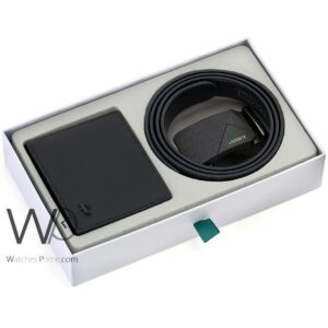 black authentic lacoste wallet and belt for men buckle gift set
