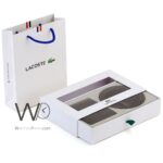 Black Lacoste Wallet And Belt For Men Buckle Gift Set | Watches Prime Black Lacoste Wallet And Belt For Men Buckle Gift Set | Watches Prime