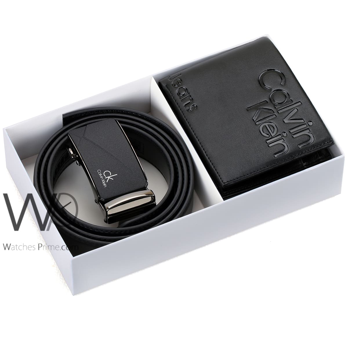 Black Calvin Klein Wallet And Belt For Men Ck Buckle Gift Set | Watches Prime Black Calvin Klein Wallet And Belt For Men Ck Buckle Gift Set | Watches Prime
