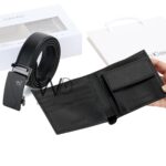 Black Calvin Klein Wallet And Belt For Men Ck Buckle Gift Set | Watches Prime Black Calvin Klein Wallet And Belt For Men Ck Buckle Gift Set | Watches Prime