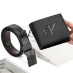 Black Calvin Klein Wallet And Belt For Men Ck Buckle Gift Set | Watches Prime Black Calvin Klein Wallet And Belt For Men Ck Buckle Gift Set | Watches Prime
