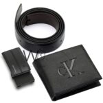 Black Calvin Klein Wallet And Belt For Men Ck Buckle Gift Set | Watches Prime Black Calvin Klein Wallet And Belt For Men Ck Buckle Gift Set | Watches Prime