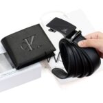 Black Calvin Klein Wallet And Belt For Men Ck Buckle Gift Set | Watches Prime Black Calvin Klein Wallet And Belt For Men Ck Buckle Gift Set | Watches Prime