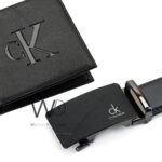 Black Calvin Klein Wallet And Belt For Men Ck Buckle Gift Set | Watches Prime Black Calvin Klein Wallet And Belt For Men Ck Buckle Gift Set | Watches Prime