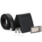 Black Calvin Klein Wallet And Belt For Men Ck Buckle Gift Set | Watches Prime Black Calvin Klein Wallet And Belt For Men Ck Buckle Gift Set | Watches Prime