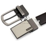 Calvin Klein For Men Black 2 Buckles Gray Double Face Belt Leather Ck Gift Box | Watches Prime Calvin Klein For Men Black 2 Buckles Gray Double Face Belt Leather Ck Gift Box | Watches Prime