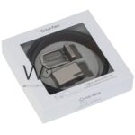 Calvin Klein For Men Black 2 Buckles Gray Double Face Belt Leather Ck Gift Box | Watches Prime Calvin Klein For Men Black 2 Buckles Gray Double Face Belt Leather Ck Gift Box | Watches Prime